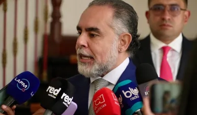 Armando Benedetti, ministro del Interior.