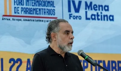 El ministro del Interior, Armando Benedetti.