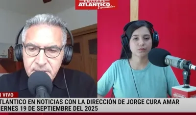 Transmisión de Atlántico en Noticias.