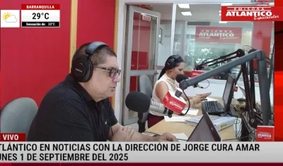 Transmisión de Atlántico en Noticias.
