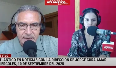 Transmisión de Atlántico en Noticias.