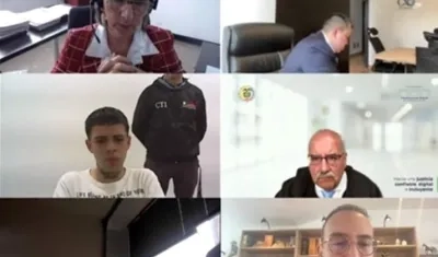 Audiencia de Harold Barragán Ovalle.