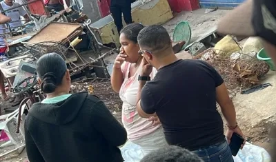 El hombre fue asesinado en este sector del municipio de Baranoa. 