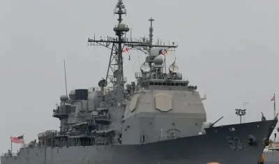 Barco estadounidense hacia el Mar Caribe. 