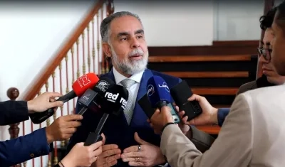 El Ministro del Interior, Armando Benedetti.