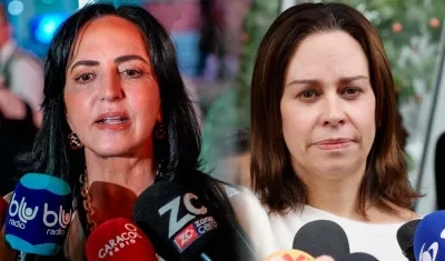 María Fernanda Cabal y María Claudia Tarazona.