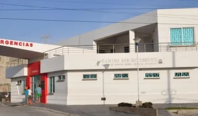 Camino del barrio El Pueblo.