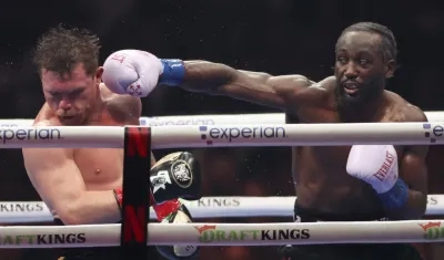 Saúl 'Canelo' Álvarez y Terence Crawford.