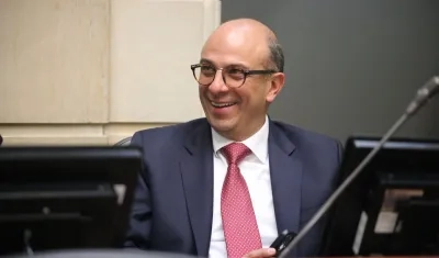 El electo magistrado Carlos Camargo.