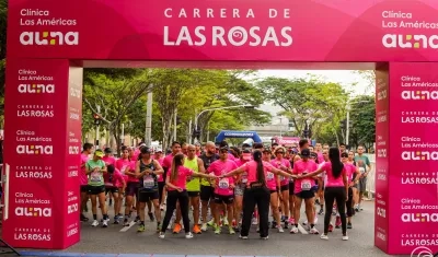 Carrera de las Rosas, en Medellín