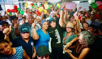 El Alcalde de Barranquilla, Alex Char.