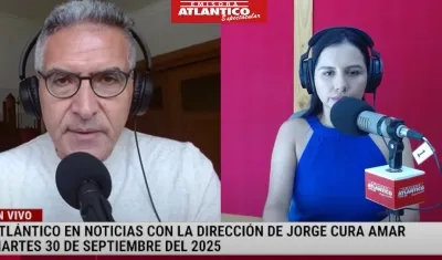 Transmisión de Atlántico en Noticias.