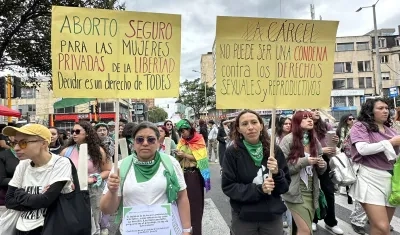 Día de Acción Global por el Aborto Legal y Seguro, en Bogotá