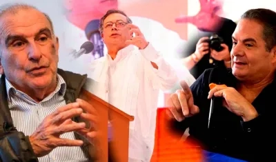 Humberto de la Calle, Presidente Petro y Germán Vargas Lleras. 