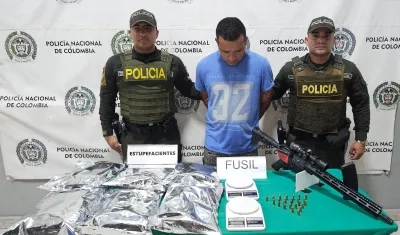 Daniel Berrío Sanabria, alias 'El Negro Daniel'.