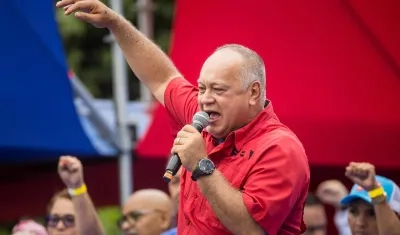 Diosdado Cabello, ministro de Interior y Justicia de Venezuela.