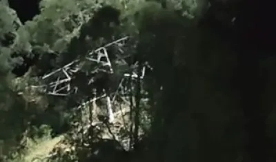 Explosión torre EPM.