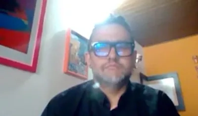 El exviceministro de Cultura, Clímaco Esteban Zabala.