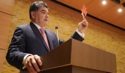 El Procurador General de la Nación, Gregorio Eljach Pacheco.