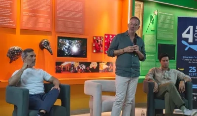 Juan José Jaramillo, gerente de Carnaval S.A.S., durante su intervención.