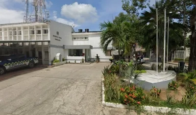 Estación de Policía de Sabanalarga.