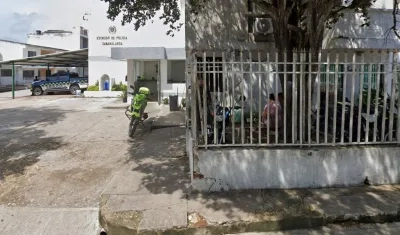 Estación de Policía de Sabanalarga.