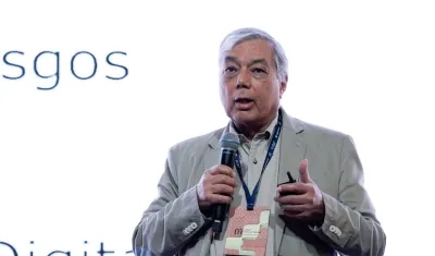 El Superintendente Financiero César Ferrari.