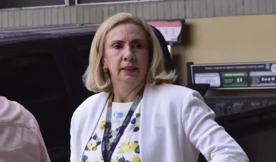 La fiscal Lucy Marcela Laborde.