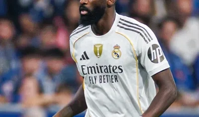 Antonio Rüdiger, defensor central del Real Madrid.