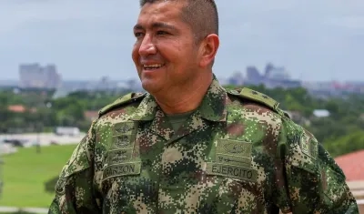 Mayor general Hernando Garzón Rey.