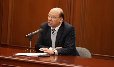 Germán Ávila, Ministro de Hacienda.