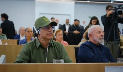 Gustavo Petro e Luiz Inácio Lula da Silva