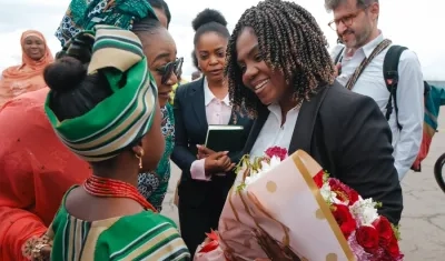 Vicepresidenta Francia Márquez en Abuya, Nigeria.