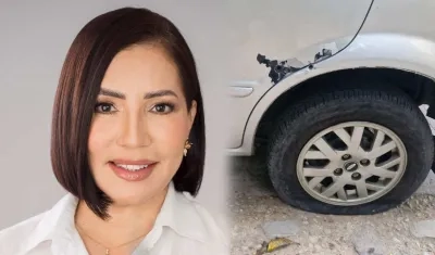 Alexandra Pineda sufrió un atentado en Cesar.