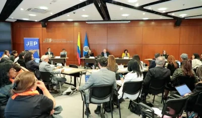 Magistrados del Tribunal de la Jurisdicción Especial para la Paz. 