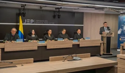  Sección de Reconocimiento de Verdad del Tribunal para la Paz