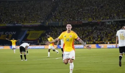 James Rodríguez, capitán de la Selección Colombia.