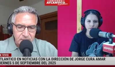 Transmisión de Atlántico en Noticias.