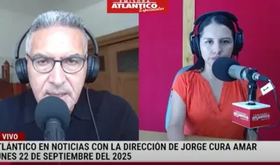 Transmisión de Atlántico en Noticias.