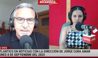 Transmisión de Atlántico en Noticias.