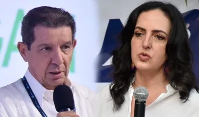 José Félix Lafaurie y María Fernanda Cabal.