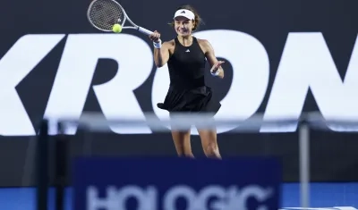 La estadounidense Iva Jovic.