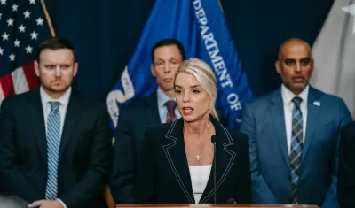 La fiscal general de EE.UU., Pam Bondi.