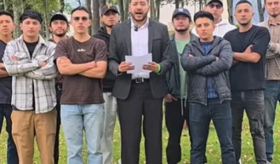 Los Brayan que hicieron el reclamo.