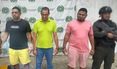 Los capturados quedaron a disposición de la Fiscalía a la espera del proceso de extradición. 