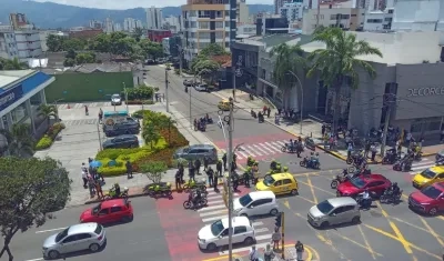 Lugar donde sucedió el crimen.