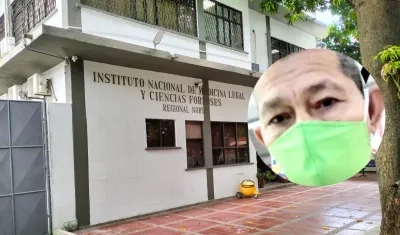 El cuerpo de Luis Fernando Poveda Jiménez se encuentra en Medicina Legal. 