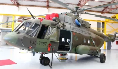 Helicóptero MI-17.