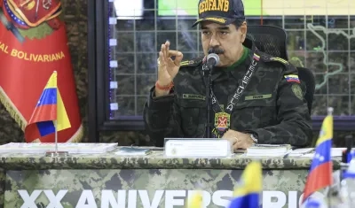 El presidente de Venezuela, Nicolás Maduro.