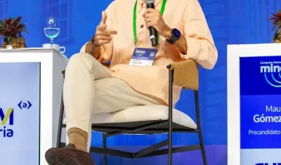 El senador y precandidato presidencial Mauricio Gómez Amín.